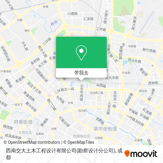 西南交大土木工程设计有限公司(勘察设计分公司)地图