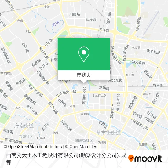 西南交大土木工程设计有限公司(勘察设计分公司)地图