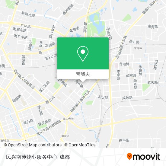 民兴南苑物业服务中心地图