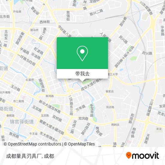 成都量具刃具厂地图