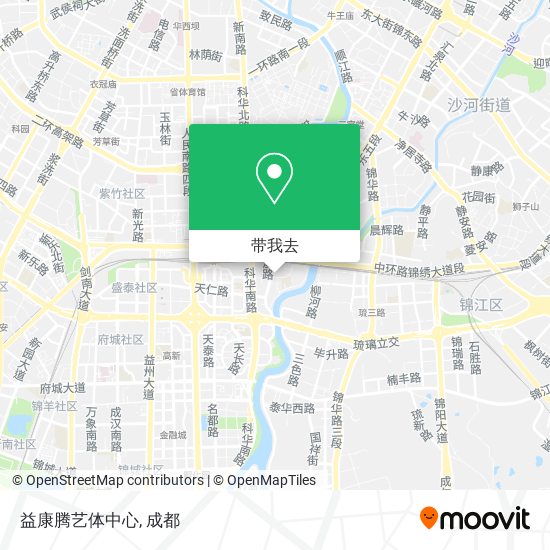 益康腾艺体中心地图