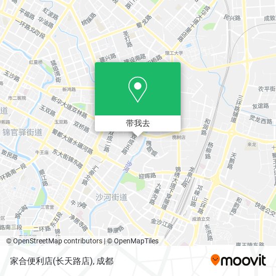 家合便利店(长天路店)地图