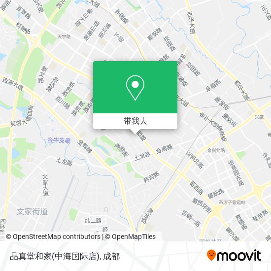 品真堂和家(中海国际店)地图