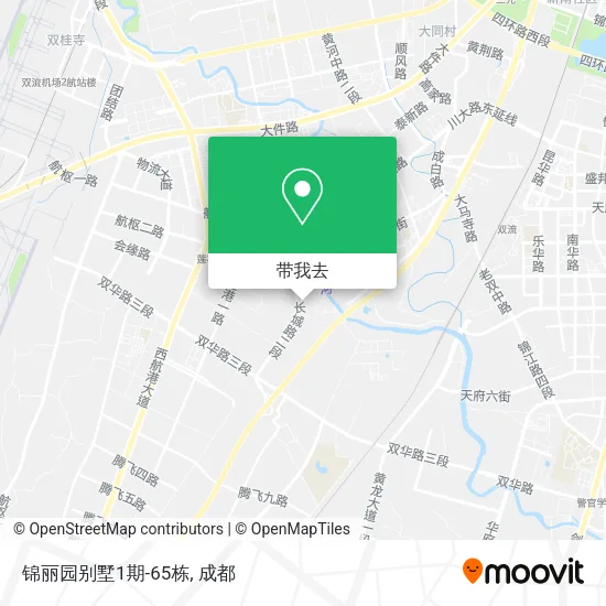 锦丽园别墅1期-65栋地图