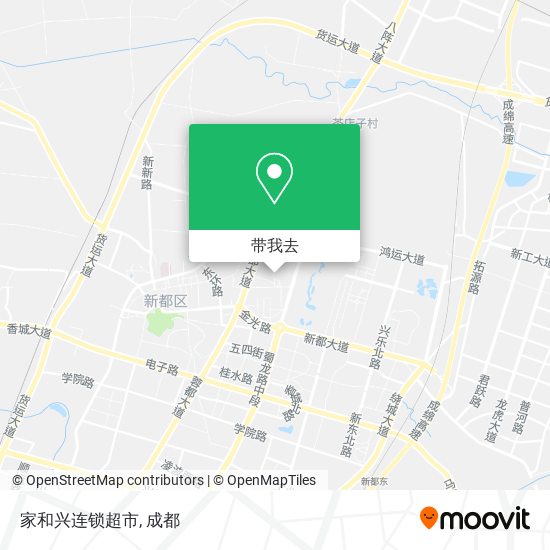 家和兴连锁超市地图
