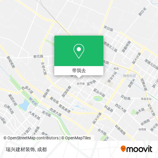 瑞兴建材装饰地图