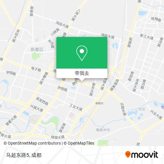 马超东路5地图