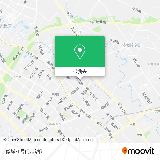 傲城-1号门地图