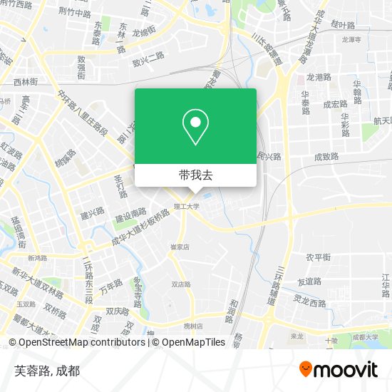 芙蓉路地图
