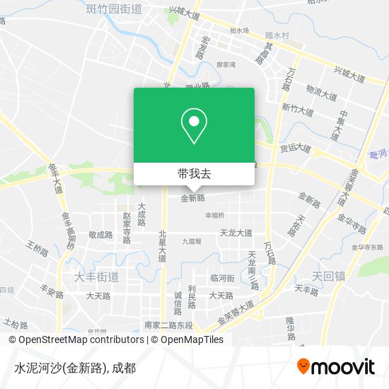 水泥河沙(金新路)地图