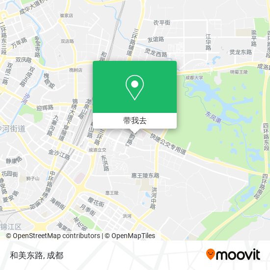 和美东路地图