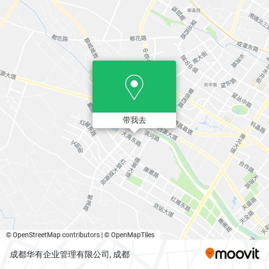 成都华有企业管理有限公司地图