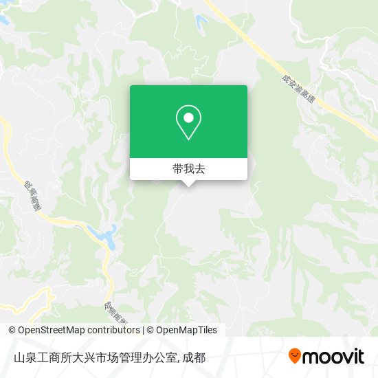 山泉工商所大兴市场管理办公室地图