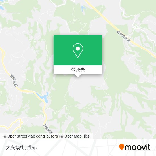 大兴场街地图