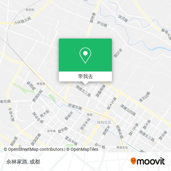 佘林家路地图