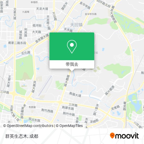 群英生态木地图