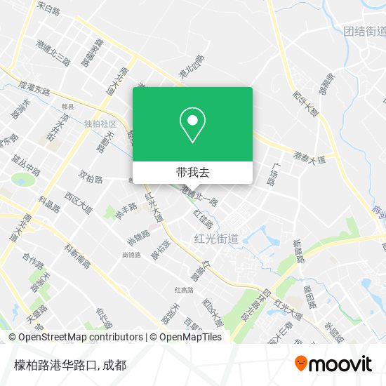 檬柏路港华路口地图