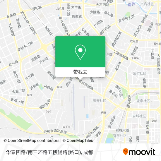 华泰四路/南三环路五段辅路(路口)地图