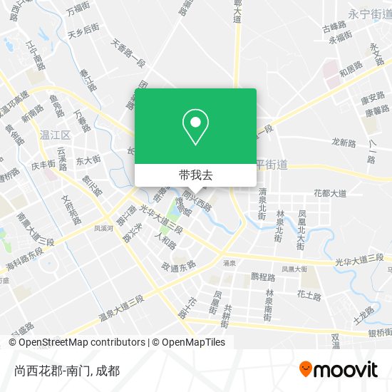 尚西花郡-南门地图