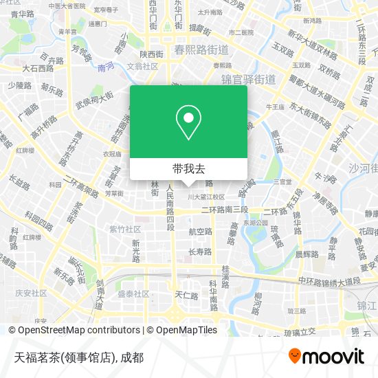 天福茗茶(领事馆店)地图