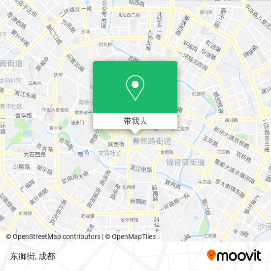 东御街地图