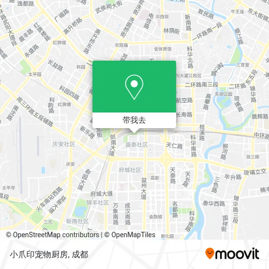 小爪印宠物厨房地图