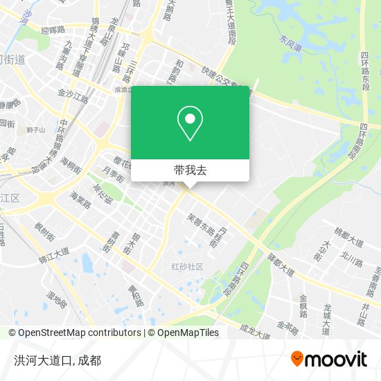 洪河大道口地图