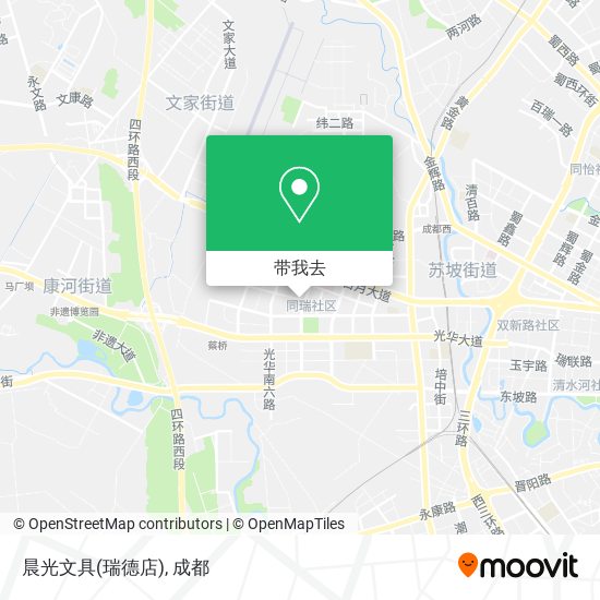 晨光文具(瑞德店)地图