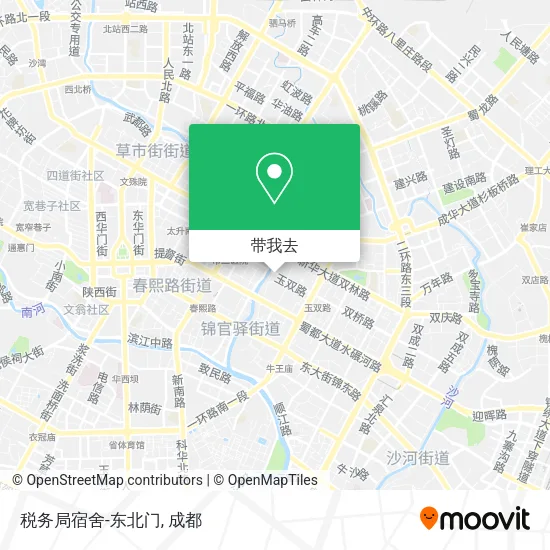 税务局宿舍-东北门地图