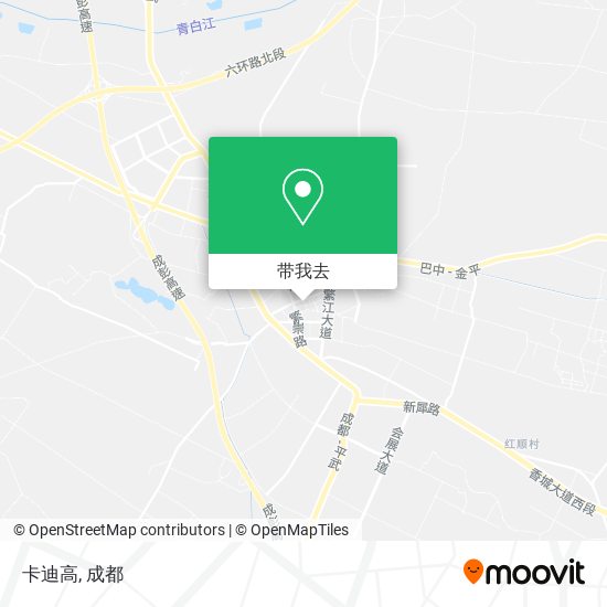 卡迪高地图