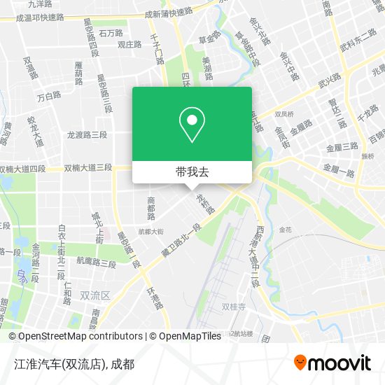 江淮汽车(双流店)地图