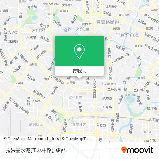拉法基水泥(玉林中路)地图