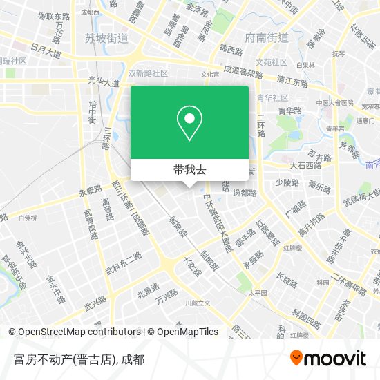 富房不动产(晋吉店)地图