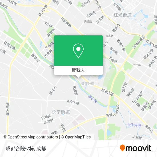 成都合院-7栋地图