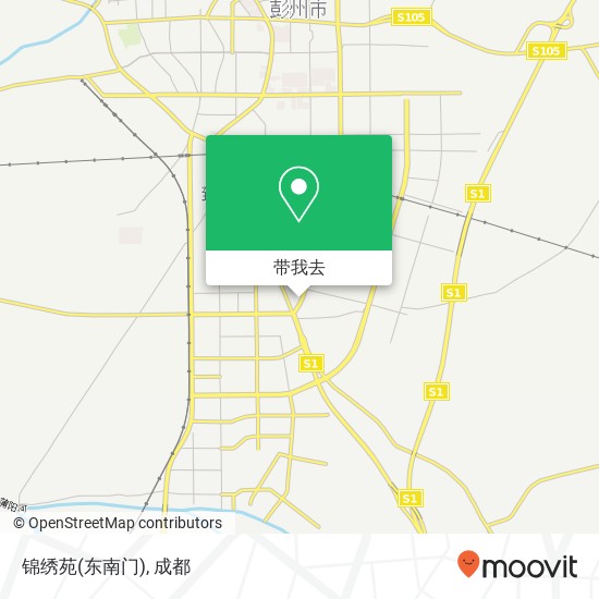 锦绣苑(东南门)地图