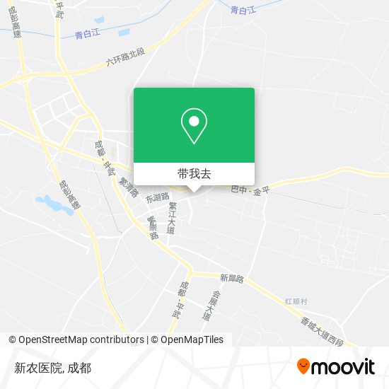 新农医院地图