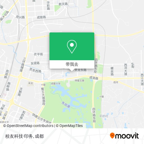 校友科技·印务地图