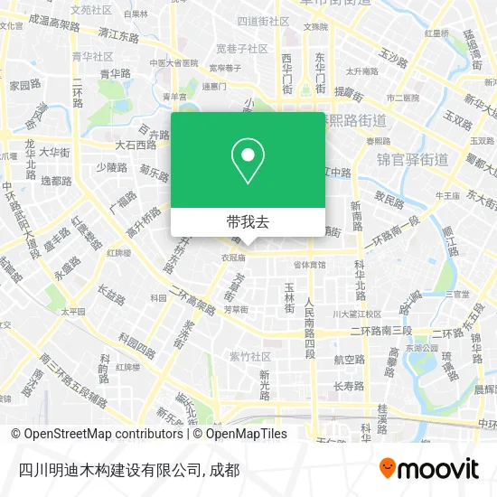 四川明迪木构建设有限公司地图