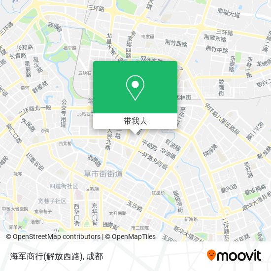 海军商行(解放西路)地图