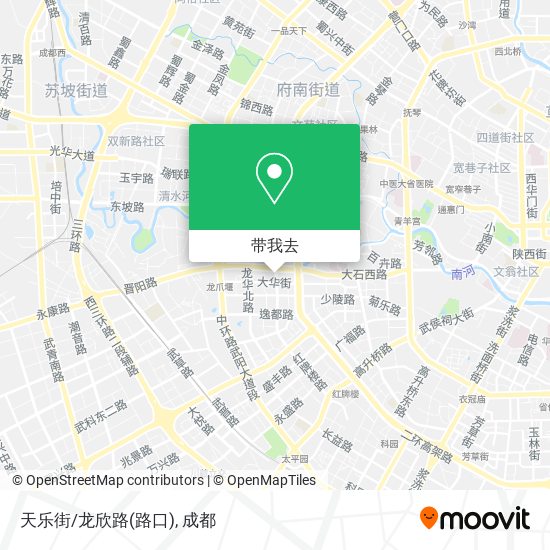 天乐街/龙欣路(路口)地图