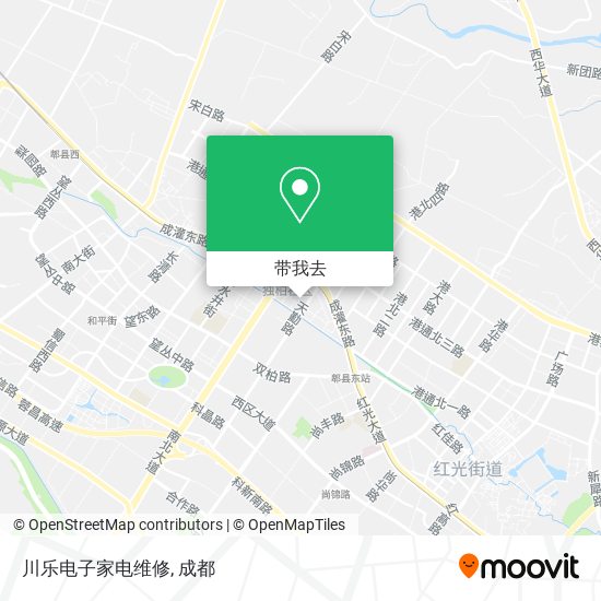 川乐电子家电维修地图