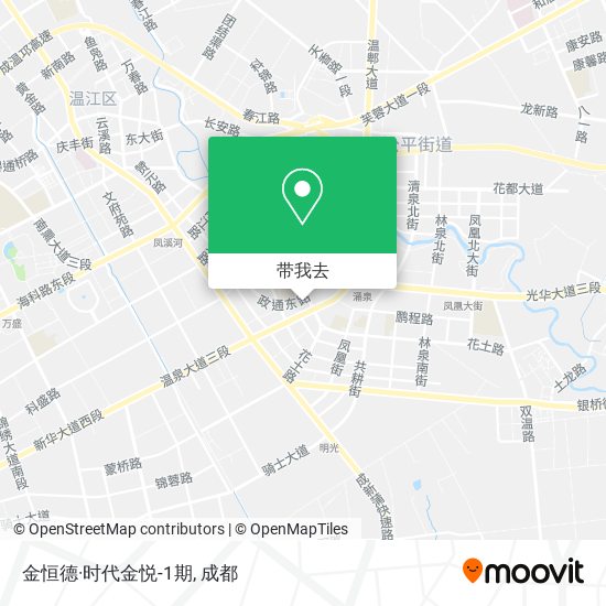 金恒德·时代金悦-1期地图