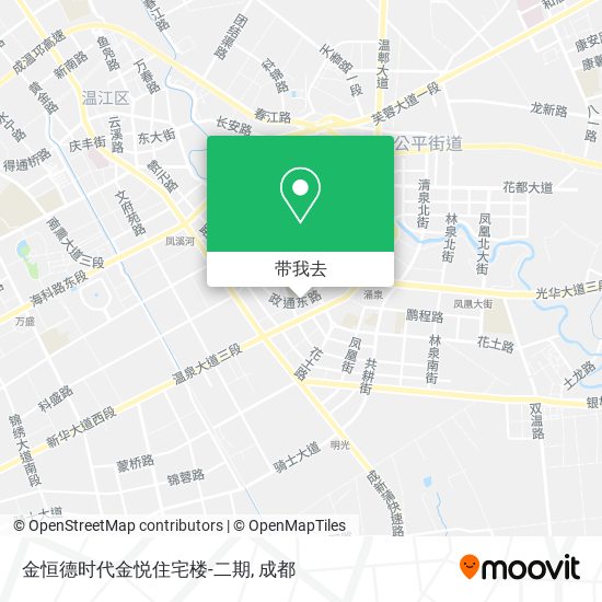 金恒德时代金悦住宅楼-二期地图