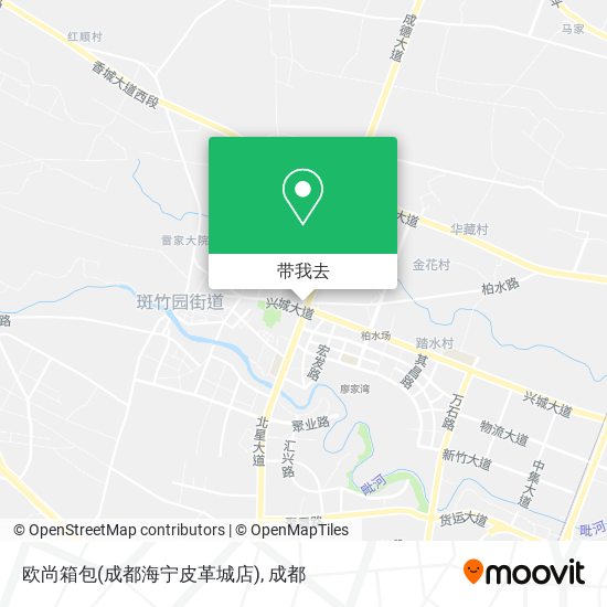 欧尚箱包(成都海宁皮革城店)地图