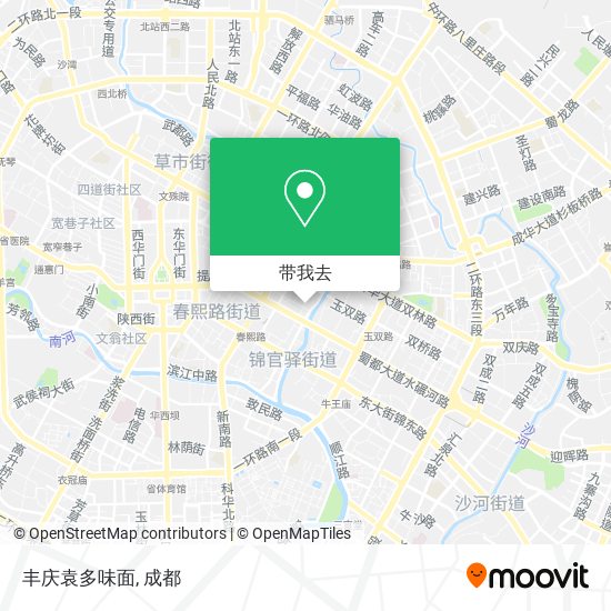 丰庆袁多味面地图