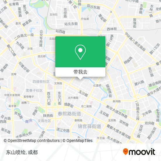 东山喷绘地图