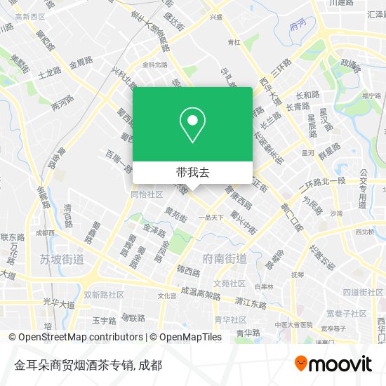 金耳朵商贸烟酒茶专销地图