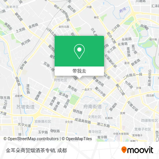 金耳朵商贸烟酒茶专销地图