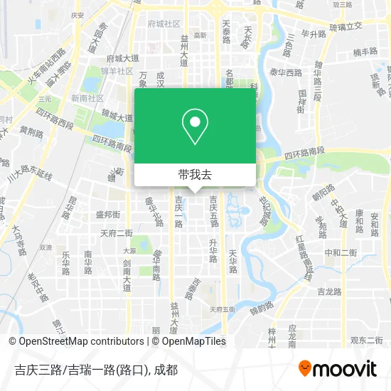 吉庆三路/吉瑞一路(路口)地图