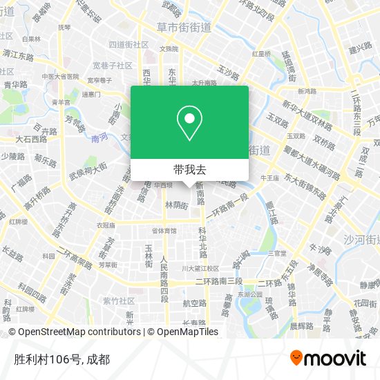 胜利村106号地图